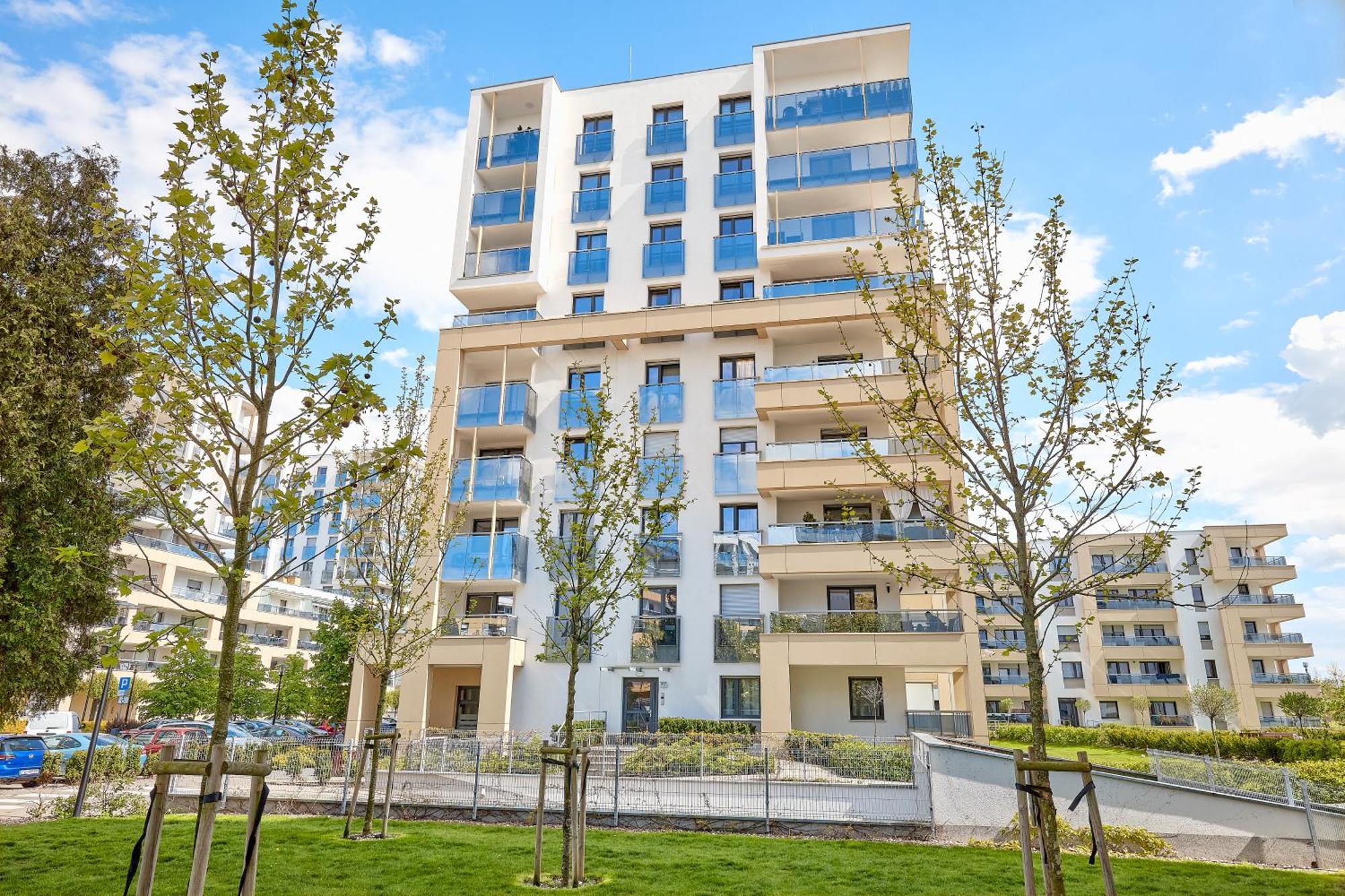 Lasek Marcelinski Comfy Apartment Poznań Exteriör bild